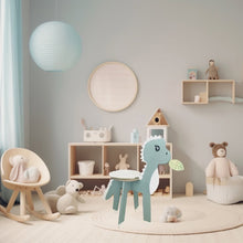 Lade das Bild in den Galerie-Viewer, Lino Dino Holztier Kinderhocker Sitztier tierhocker
