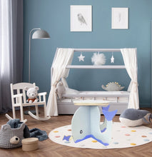 Lade das Bild in den Galerie-Viewer, Neo Wal Holztier Kinderhocker Sitztier tierhocker