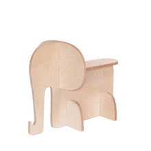Lade das Bild in den Galerie-Viewer, Emil Elefant Holztier Sitztier Kinderzimmer Das Stecktier Indoor