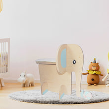 Lade das Bild in den Galerie-Viewer, Emil Elefant Holztier Sitztier Kinderzimmer Das Stecktier Indoor