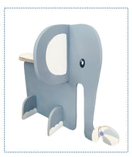 Lade das Bild in den Galerie-Viewer, Emil Elefant Holztier Sitztier tierhocker