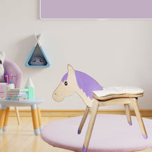 Lade das Bild in den Galerie-Viewer, Emma Pony Holzpferd Kinderzimmer Indoor Das Stecktier