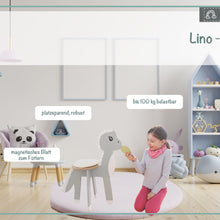 Lade das Bild in den Galerie-Viewer, Lino Dino Holztier Kinderhocker Sitztier tierhocker