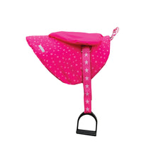 Lade das Bild in den Galerie-Viewer, Stoffsattel Sattel speziell für Holzpferde