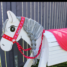 Lade das Bild in den Galerie-Viewer, 3tlg. Set Satteldecke, Halfter und Zügel