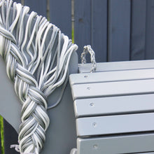 Lade das Bild in den Galerie-Viewer, Holzpferd grau groß 100 cm Stockmaß