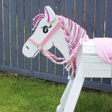 Lade das Bild in den Galerie-Viewer, Holzpferd Pony klitzeklein 50 cm Stockmaß