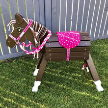 Lade das Bild in den Galerie-Viewer, 3tlg. Set Satteldecke, Halfter und Zügel mini
