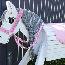 Lade das Bild in den Galerie-Viewer, 3tlg. Set Satteldecke, Halfter und Zügel