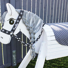 Lade das Bild in den Galerie-Viewer, 3tlg. Set Satteldecke, Halfter und Zügel