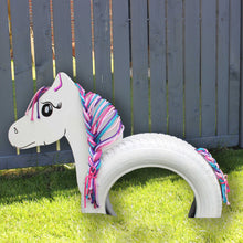 Lade das Bild in den Galerie-Viewer, Reifenpferd Hüpfpferd Mini Pferd