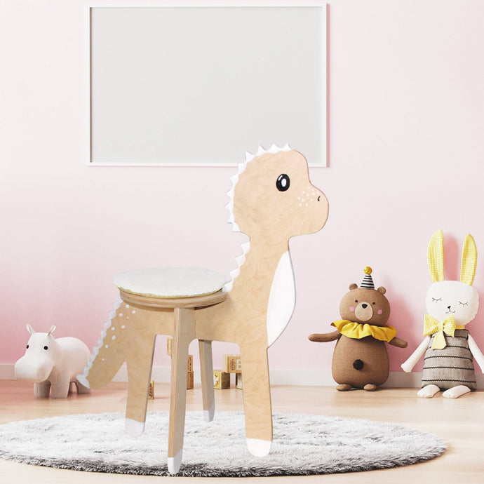 Lino Dino Steckdino Holztier Kinderhocker Kinderstuhl Sitztier Kinderzimmer Das Stecktier